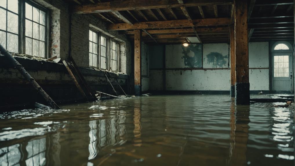 Professional mold remediation equipment and containment setup